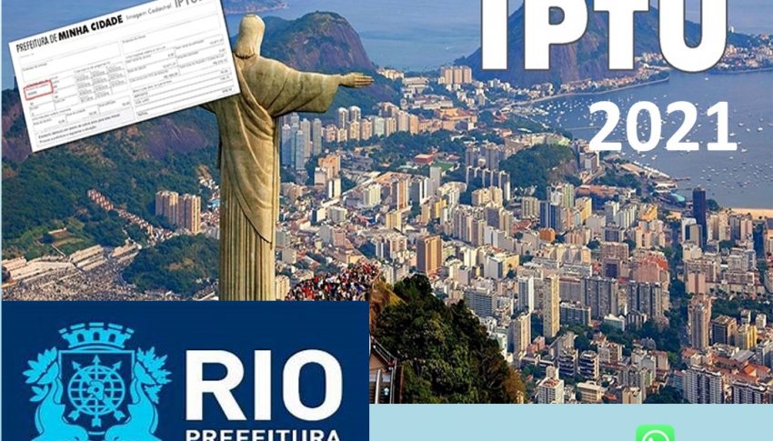 Como emitir boleto do IPTU RJ 2021?