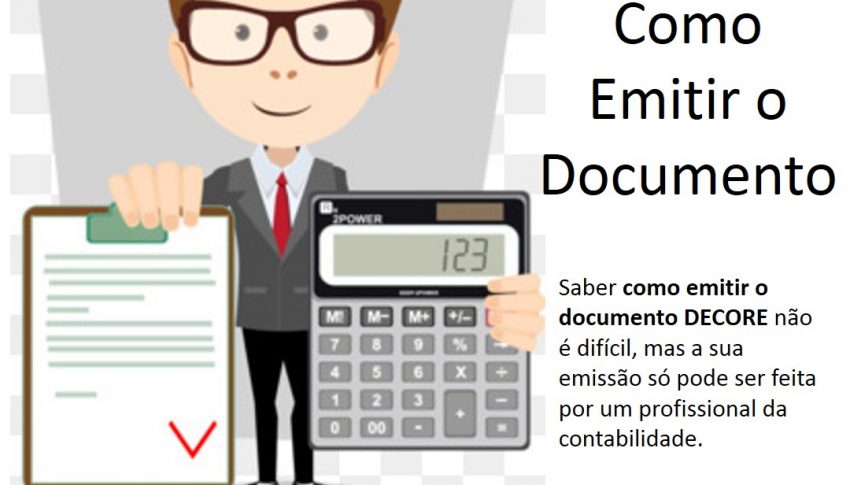 DECORE – Como Emitir o Documento