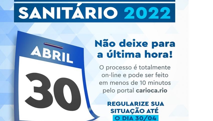 Licenciamento Sanitário RJ 2022